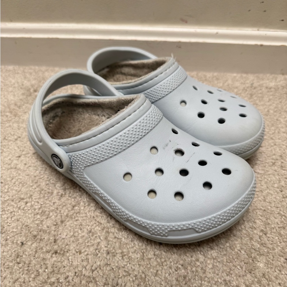 Crocs Lined, Light Blue W6/M4